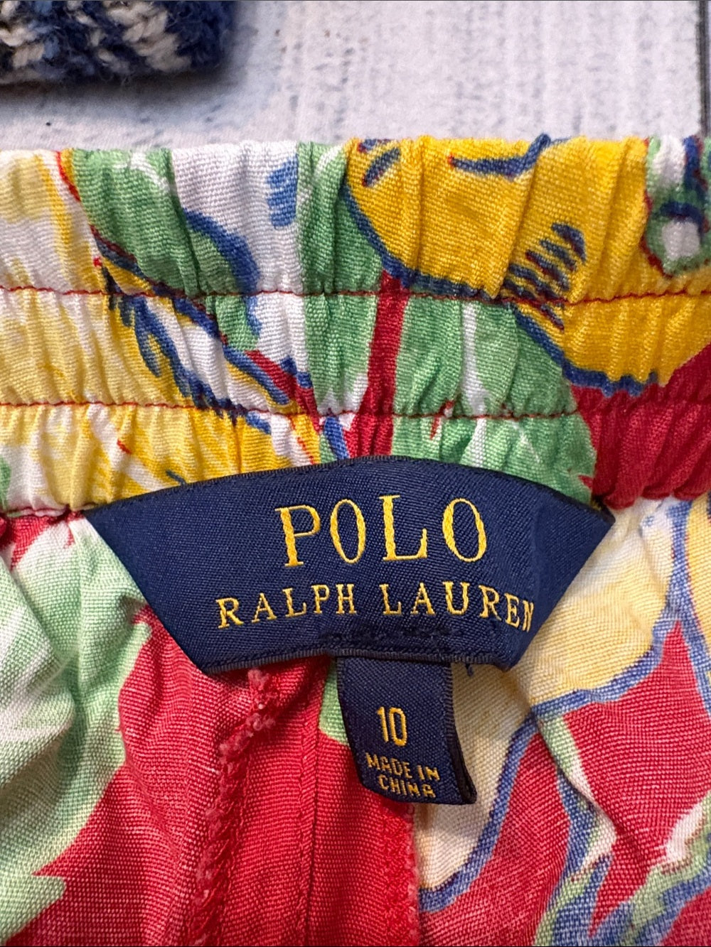 Polo Ralph Lauren Hawaiian Floral Tropical Pants - size 10 - Image 3