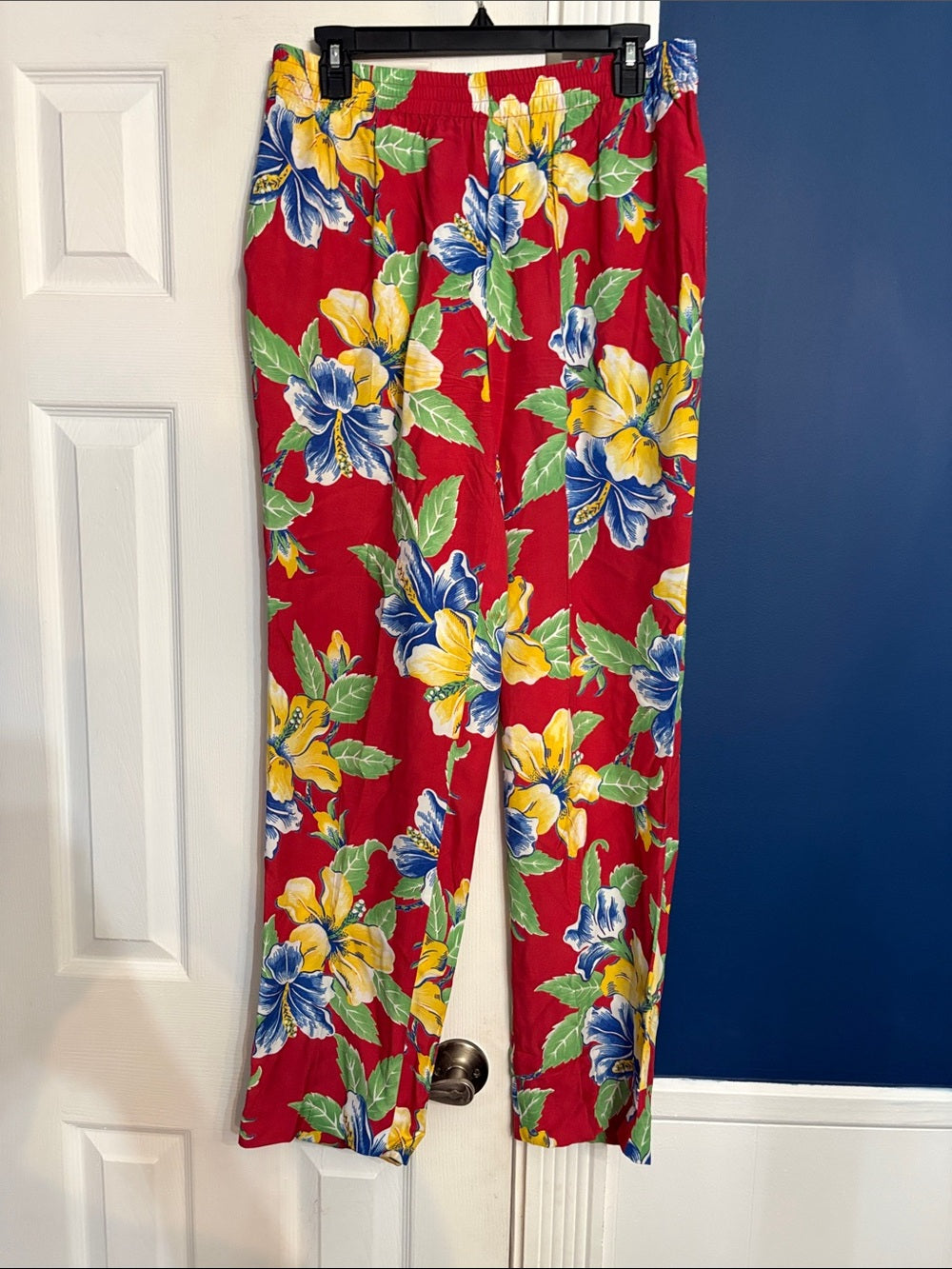Polo Ralph Lauren Hawaiian Floral Tropical Pants - size 10 - Image 4