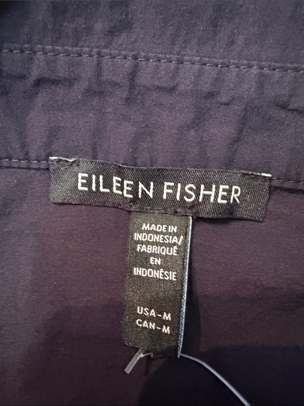 Eileen Fisher organic cotton boyfriend shirt - size M 🌟 - Image 3