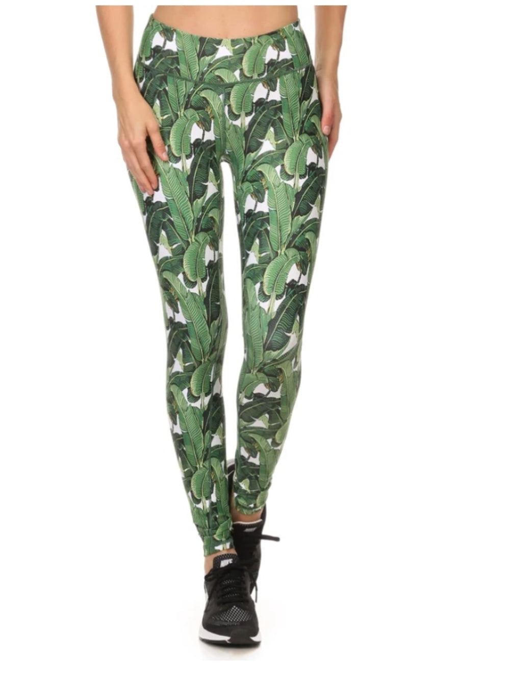Pop Active Poprageous Banana Leaf Dream Leggings - M 🌟 - Image 1