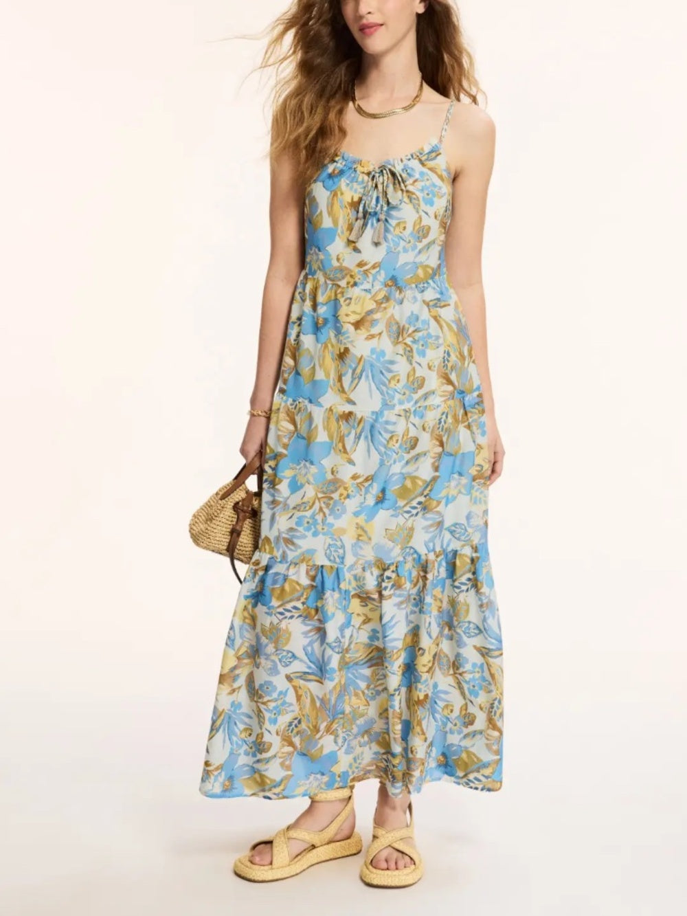 FAHERTY BRAND Sun Chaser Maxi Dress - size Large - NWT - Image 4