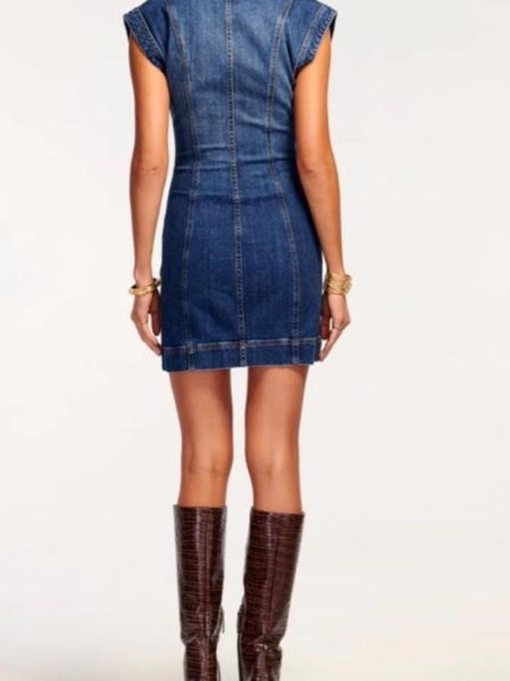 Ramy Brook Lolita Denim Bodycon Dress -size 27 (small) 🌟 - Image 2