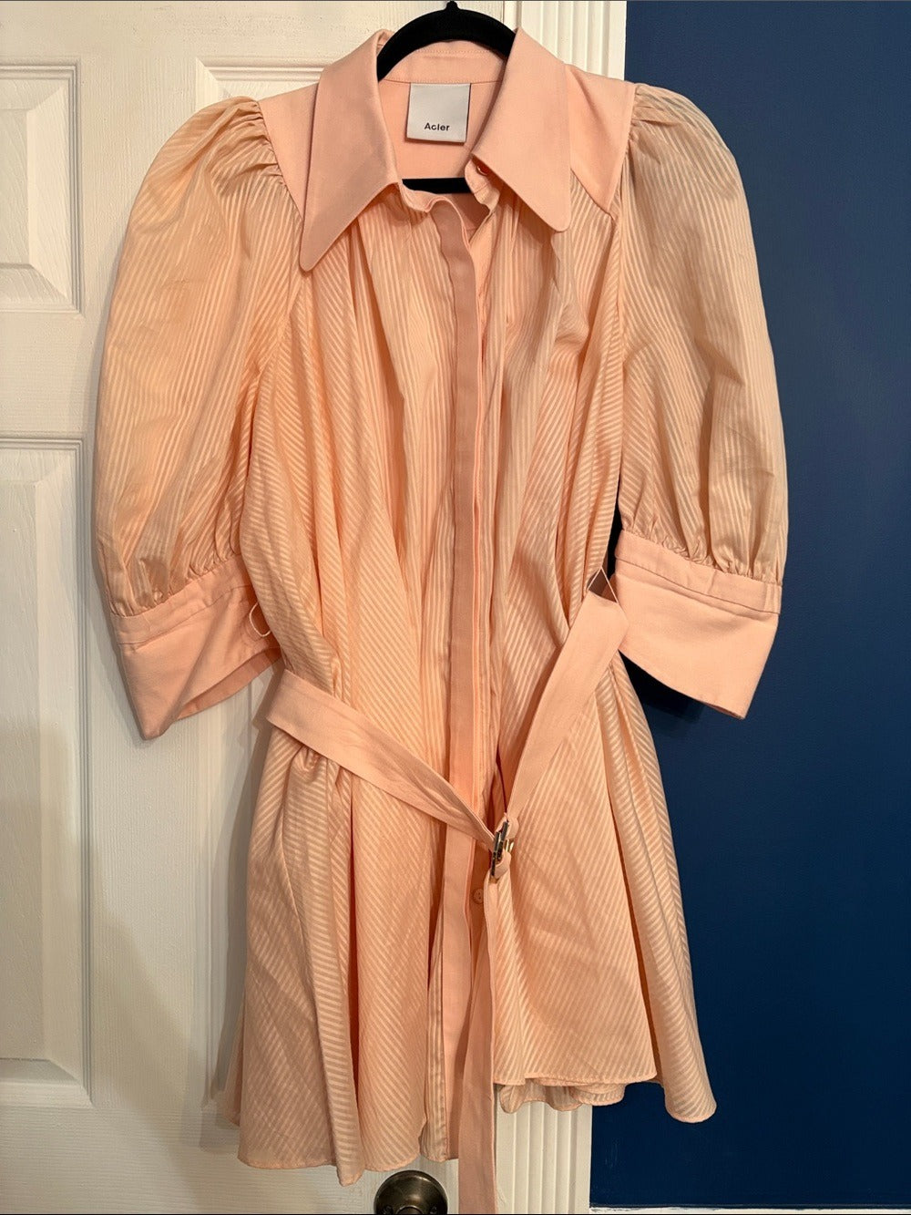 Acler Lorne Mini Dress in Dusty Pink - size 8 🌟 - Image 6