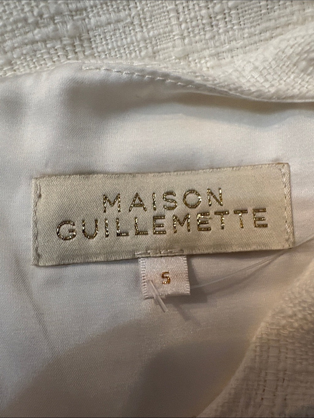 Maison Guillemette ivory ruffle blouse - size small 🌟 - Image 2