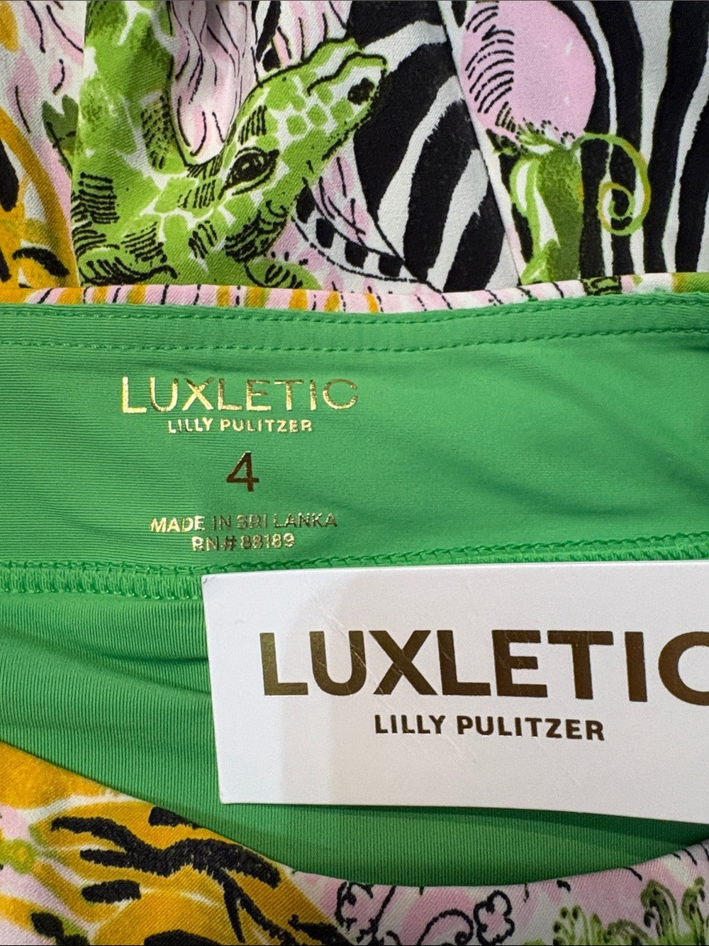 Lilly Pulitzer UPF 50+ Luxletic Thera Stretch Skort - size 4 - NWT - Image 5