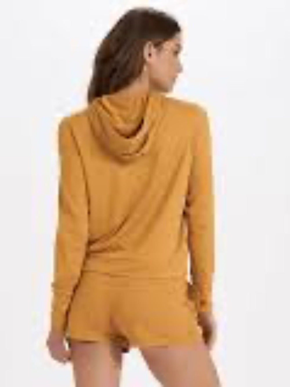 Vuori Women's Halo Essential Hoodie Flax Heather - size small - Image 3