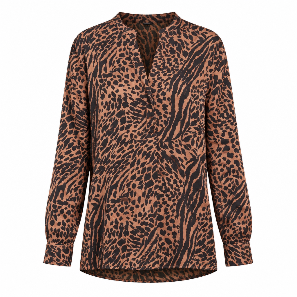 RAILS Mixed Animal Print Cinnamon Top - S 🌟 - Image 1