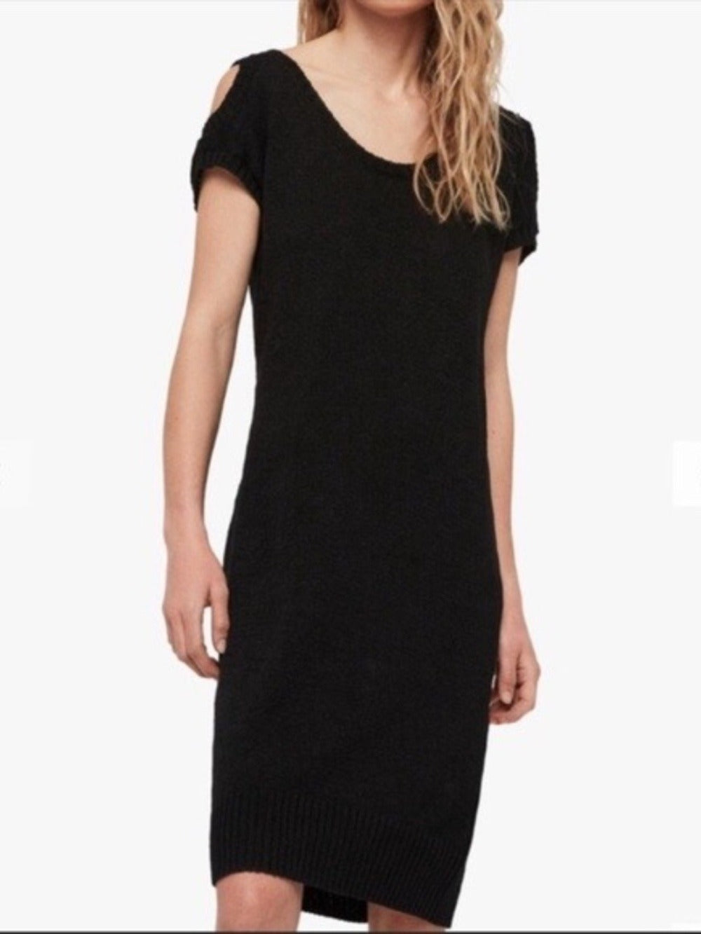 ALLSAINTS Carova Sweater Dress Black - size XS - Image 3