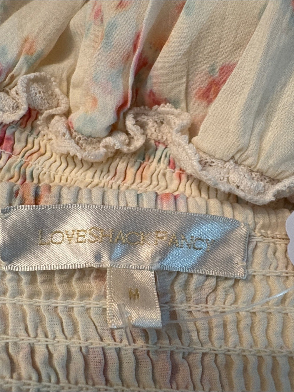 LoveShackFancy Finny Cotton Rosa Fleur Mini Dress - M 🌟 - Image 3