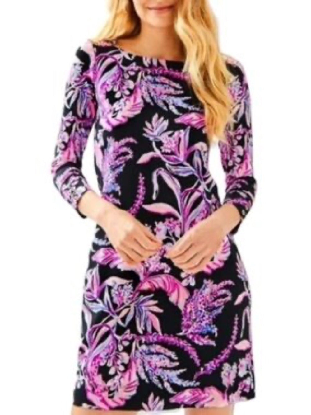 Lilly Pulitzer Sophie Dress in the vibrant "Onyx Wild Within" - size large - Image 1