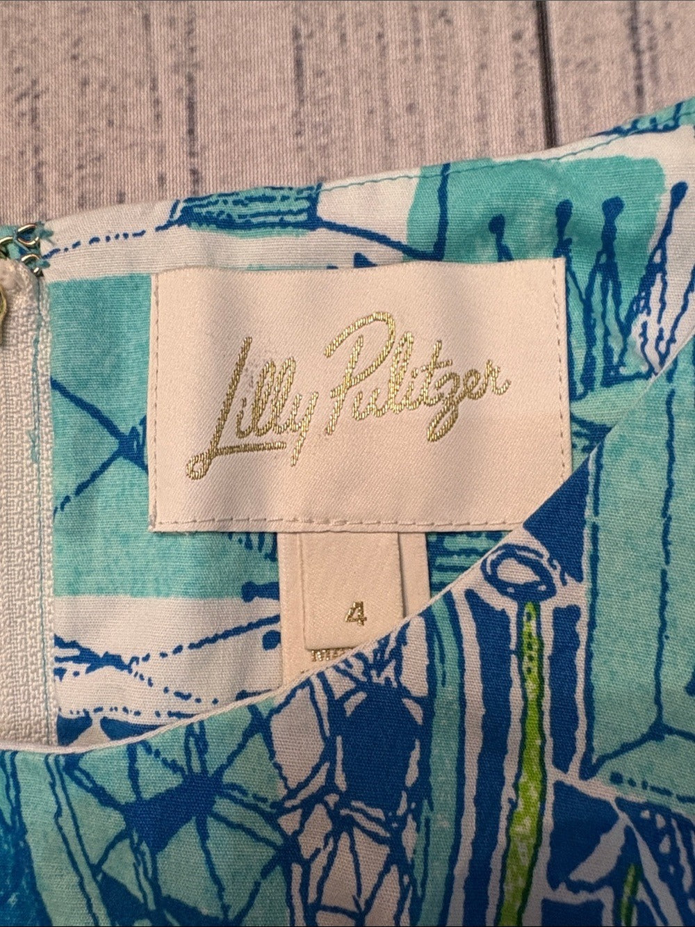 Lilly Pulitzer Aisling Shift Romper - size 4 - NEW - Image 6