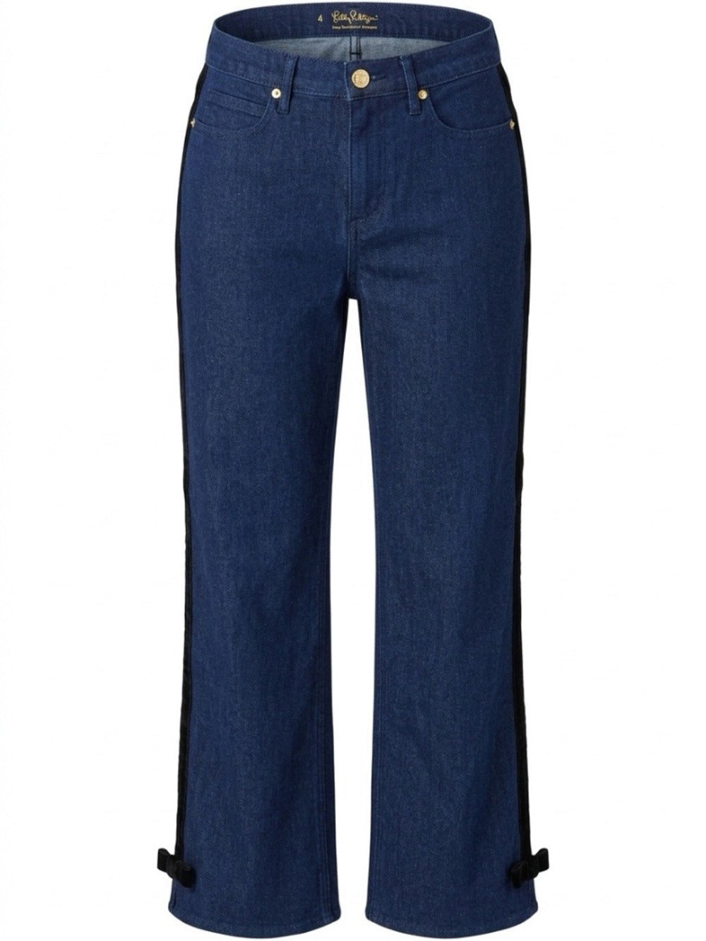Lilly Pulitzer x Disney Lindessa High Rise Bow jean - size 4 - NWT - Image 1