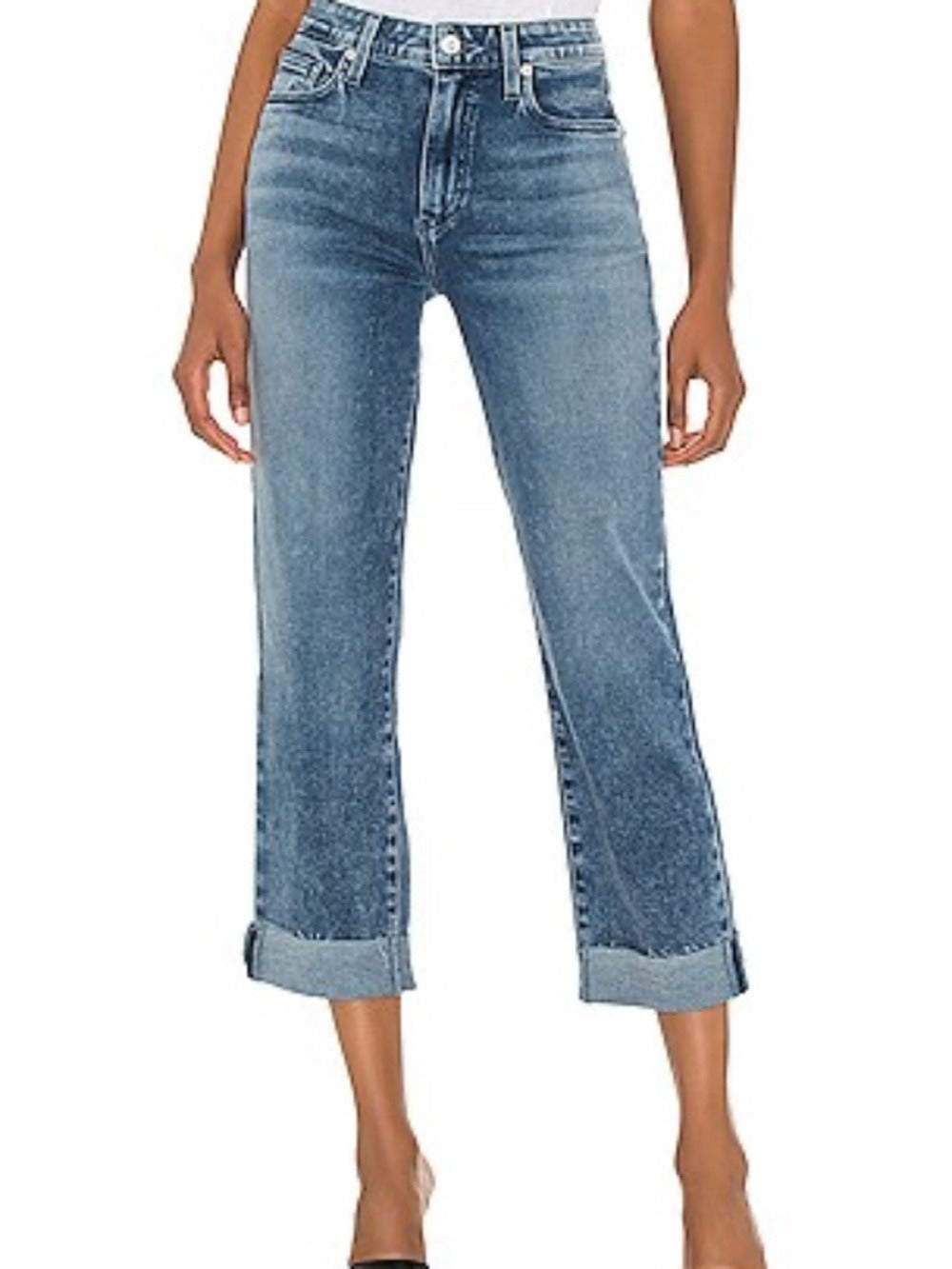 Le Jean Mid Rise Stevie Slim Boyfriend -size 25 🌟 - Image 1