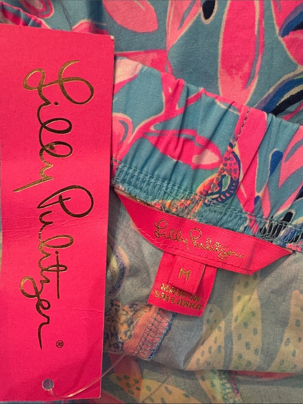 Lilly Pulitzer Women’s Ocean View Pull On Short‎ Porto Blue - size M - 🌟 - Image 4