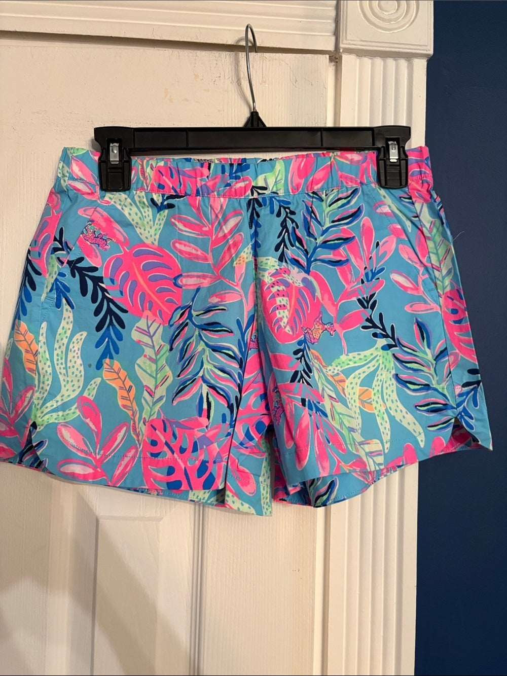 Lilly Pulitzer Women’s Ocean View Pull On Short‎ Porto Blue - size Small - NWT - Image 5