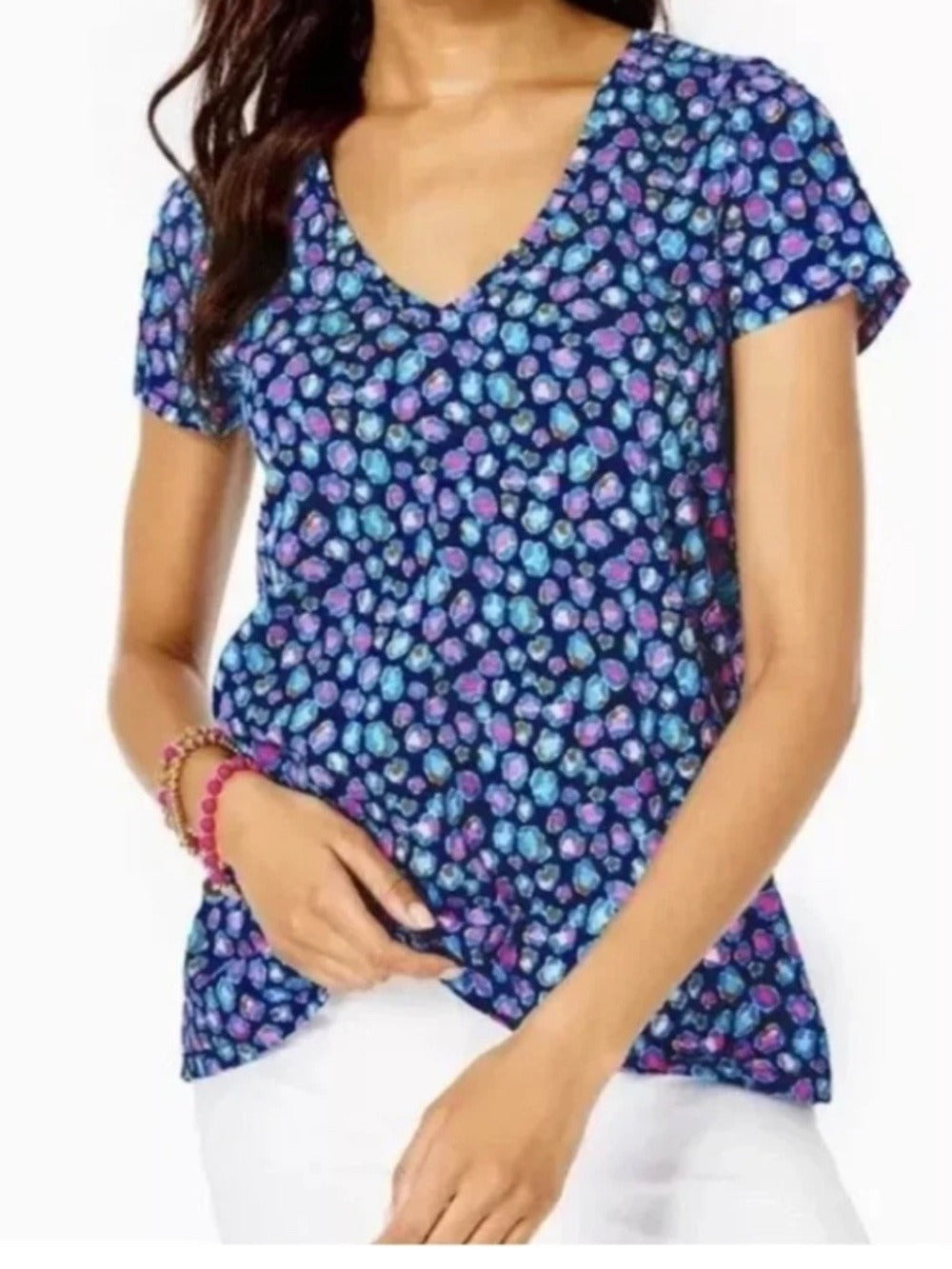 NWT Lilly Pulitzer Etta V-Neck - S 🌟 - Image 1