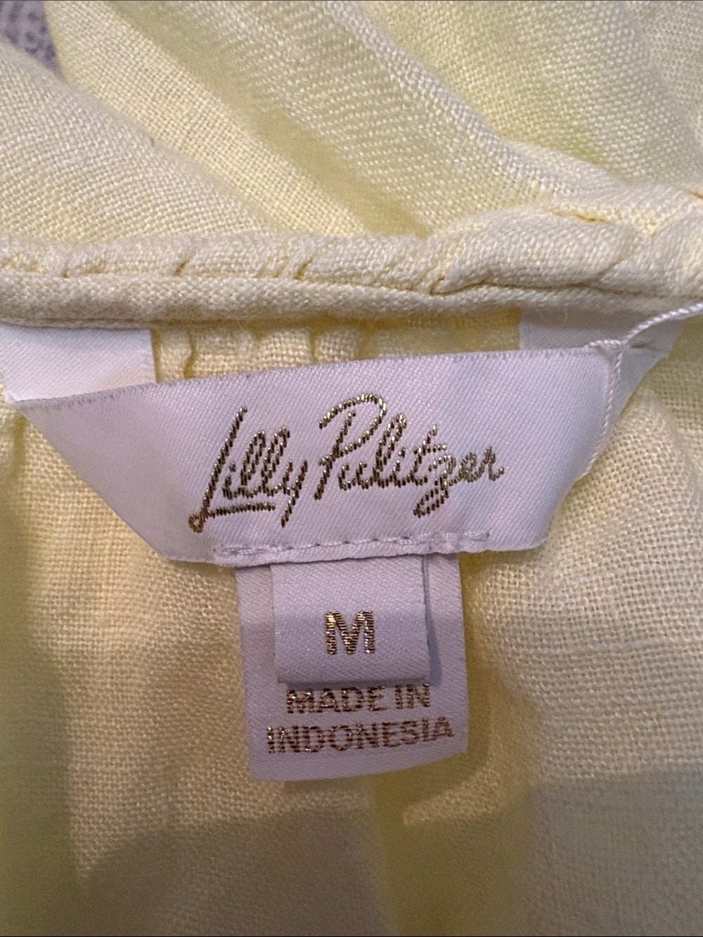 Lilly Pulitzer Calais Linen Top - M 🌟 - Image 3