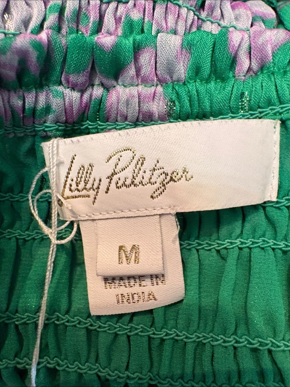 Lilly Pulitzer Hadley Smocked Top - M 🌟 - Image 3