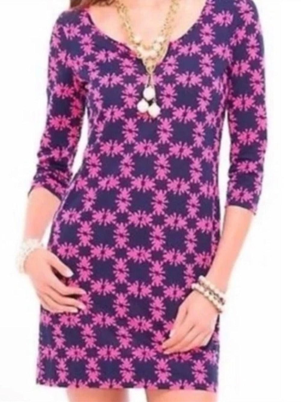 Lilly Pulitzer Gretchen Get Hoppy Frog Print Mini Dress - size small - Image 1