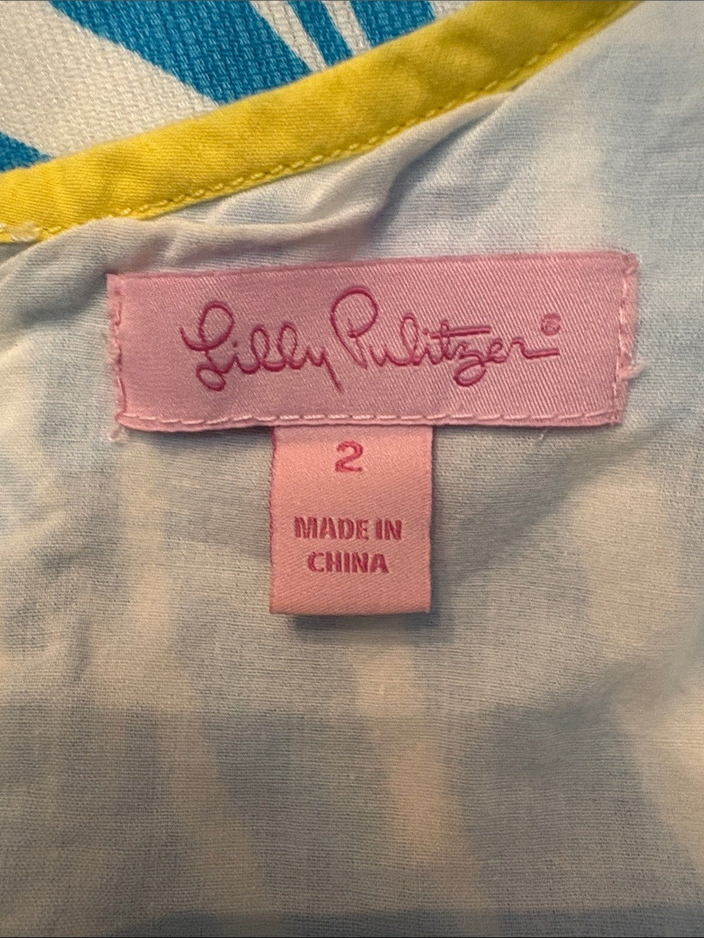 Lilly Pulitzer Delia Shift Dress Resort White Joe Fish - size 2 - Image 4
