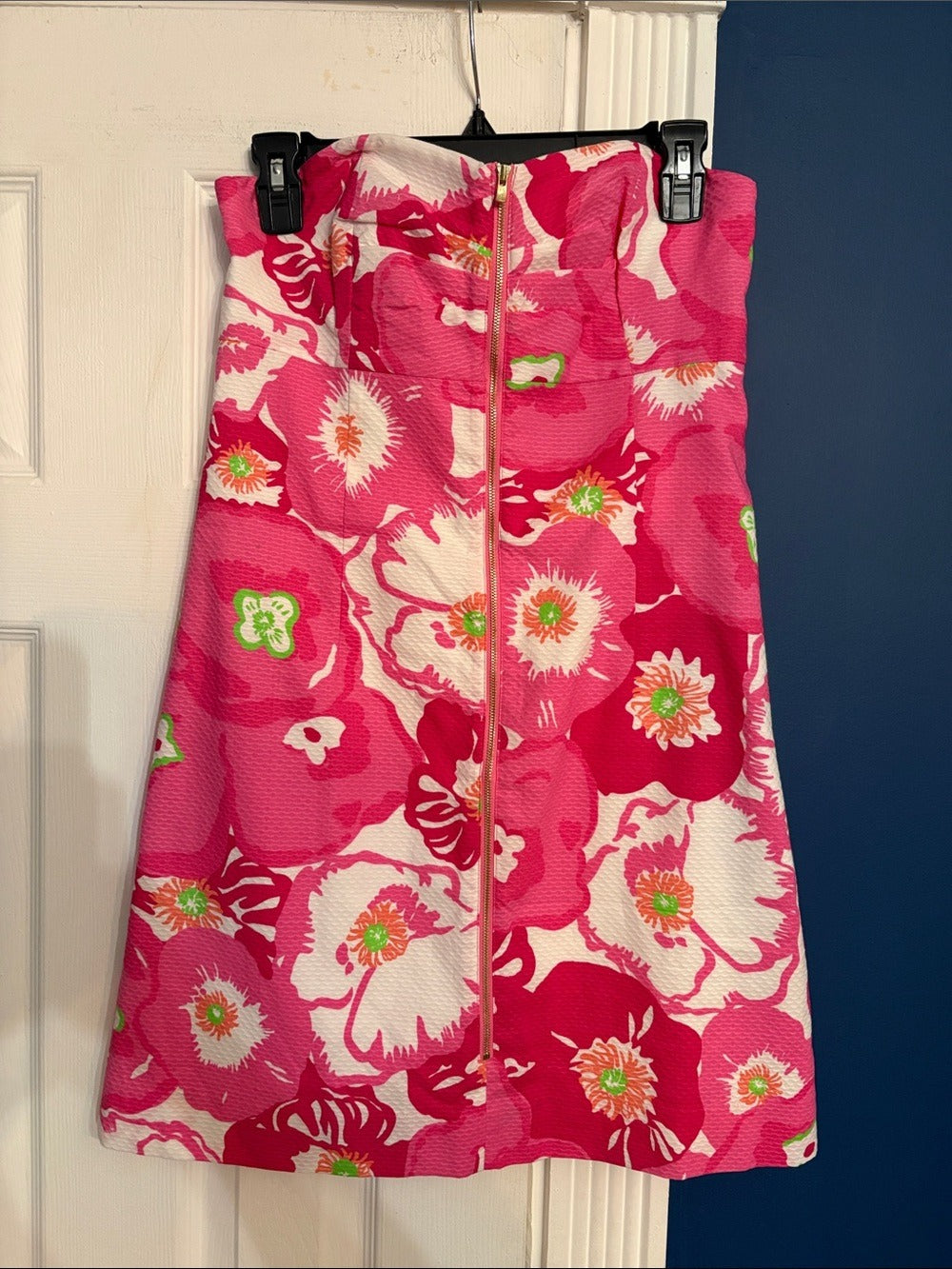 Lilly Pulitzer Wesley Dress Hotty Pink Cherry Begonias - size 6 - NWT - Image 4