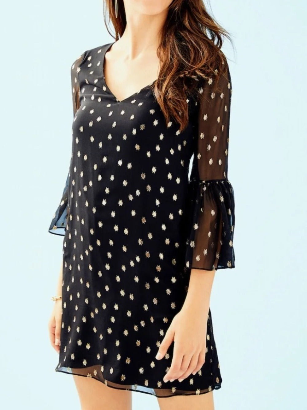 Lilly Pulitzer CAROLINE SILK TUNIC SHIFT DRESS $248 - size 2 - Image 3