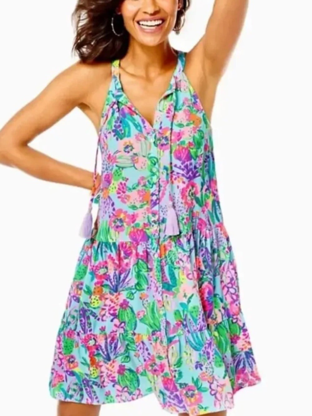 Lilly Pulitzer Carolane Halter Dress - XL 🌟 - Image 1
