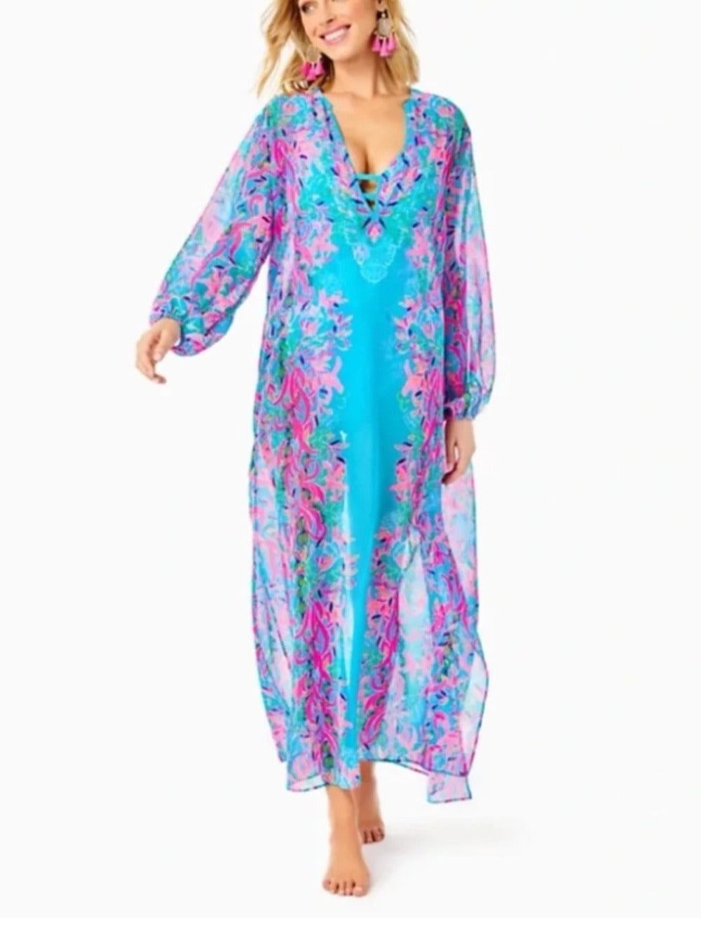 Lilly Pulitzer Frey Coverup Maxi - L/XL 🌟 NWT - Image 1