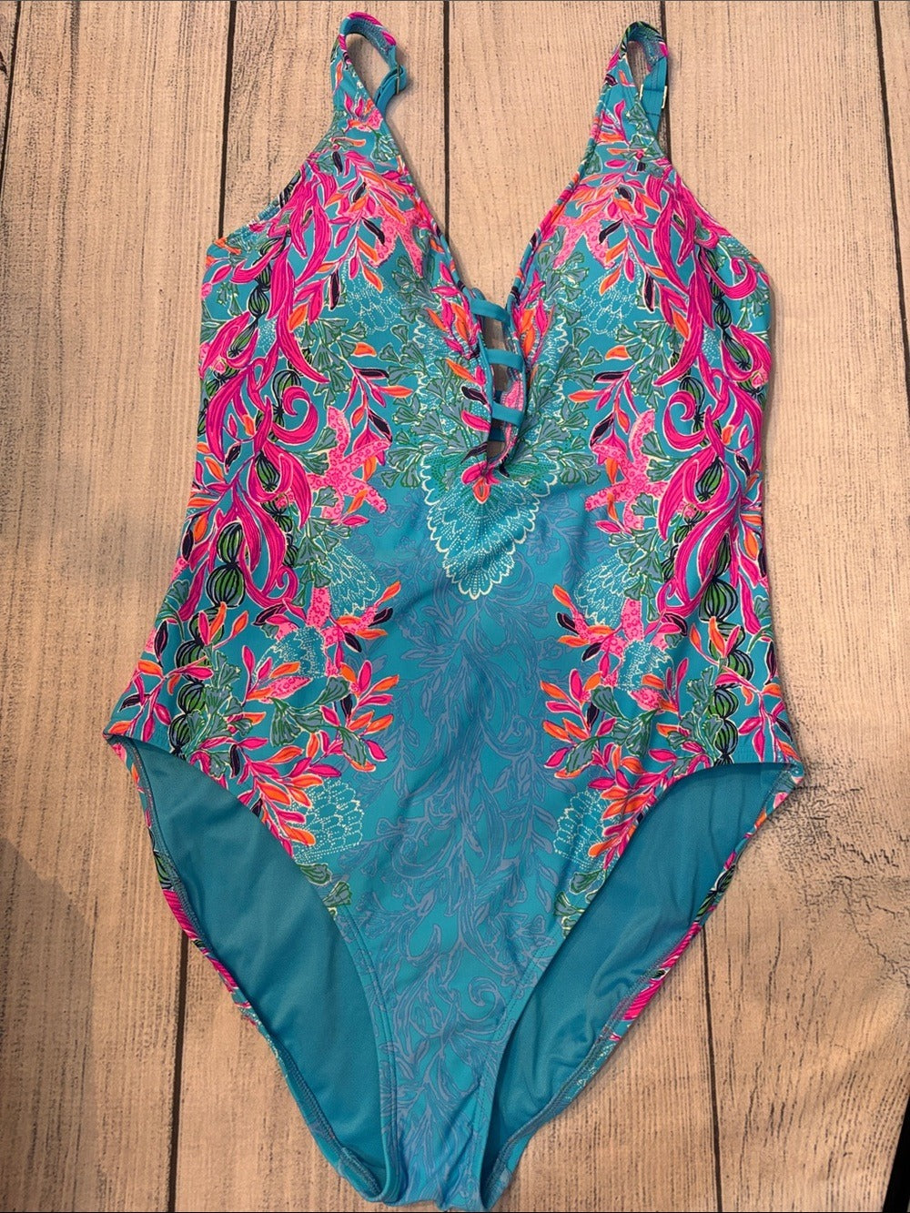 LILLY PULITZER JASPEN ONE-PIECE - 14 🌟 NWT - Image 4