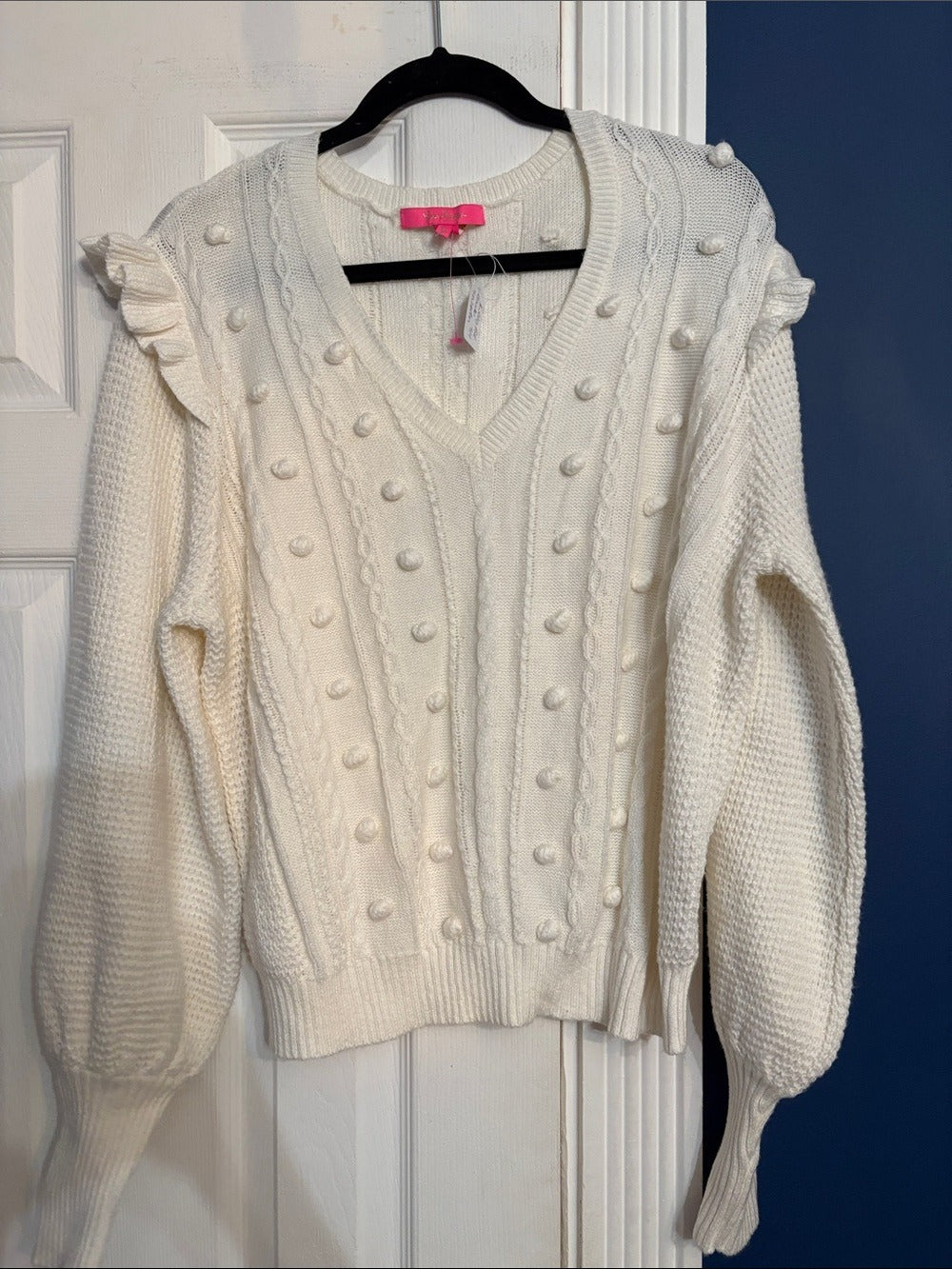 Lilly Pulitzer Greta Pom Pom Sweater - XL 🌟 - Image 4