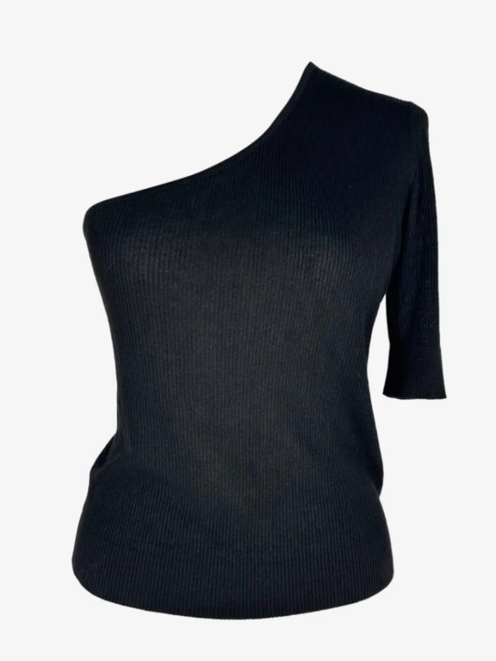 IRO One-Shoulder Viscose Ribbed Top- Small 🌟 - Image 1