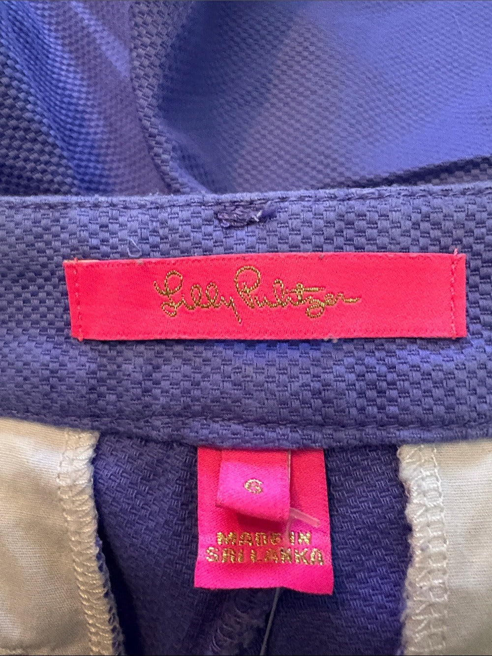 Lilly Pulitzer Callahan purple shorts - size 6 🌟 - Image 2