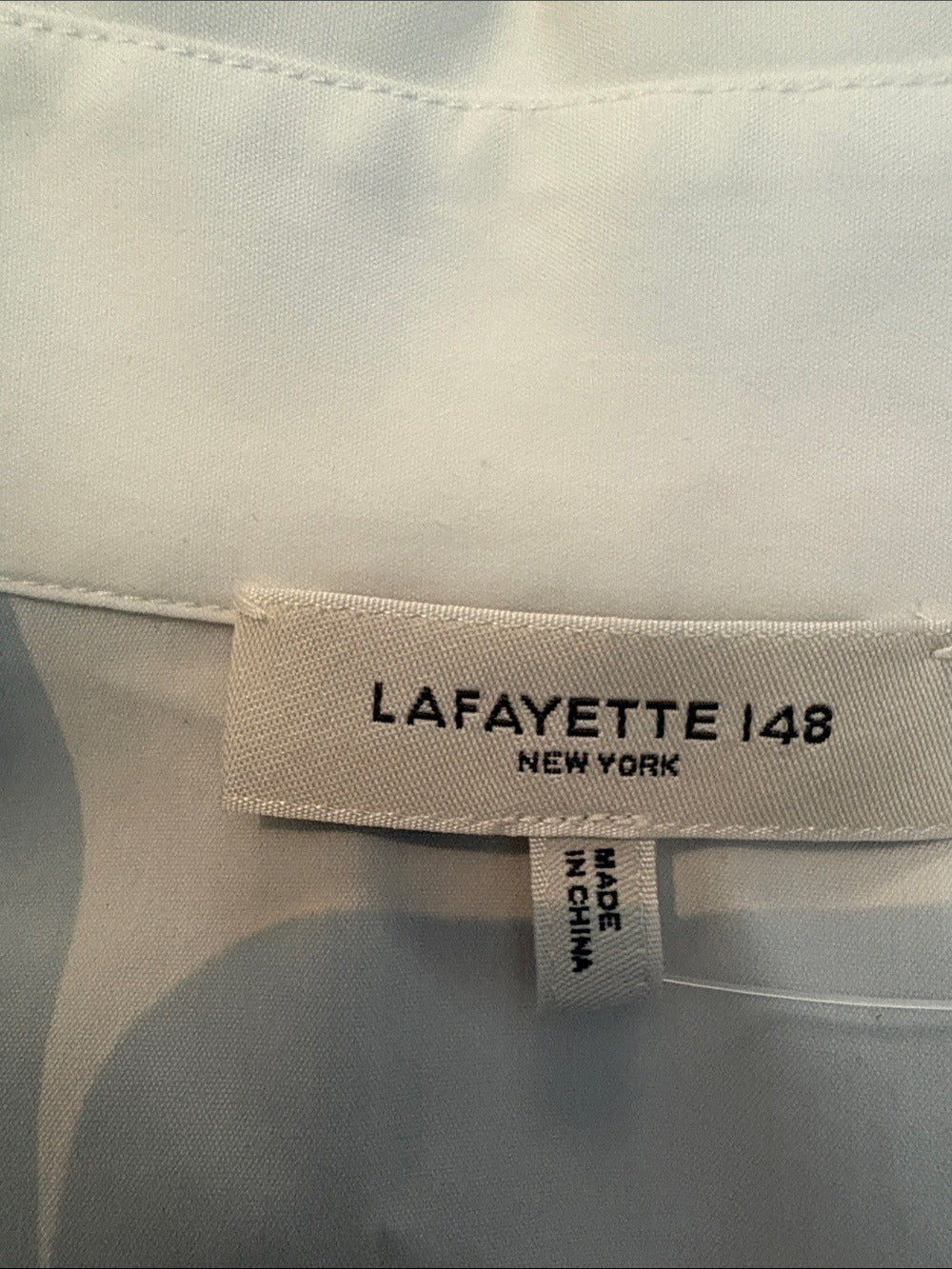 LAFAYETTE 148 NEW YORK Button-Down Long-Sleeve Bodysuit - size small 🌟 - Image 3