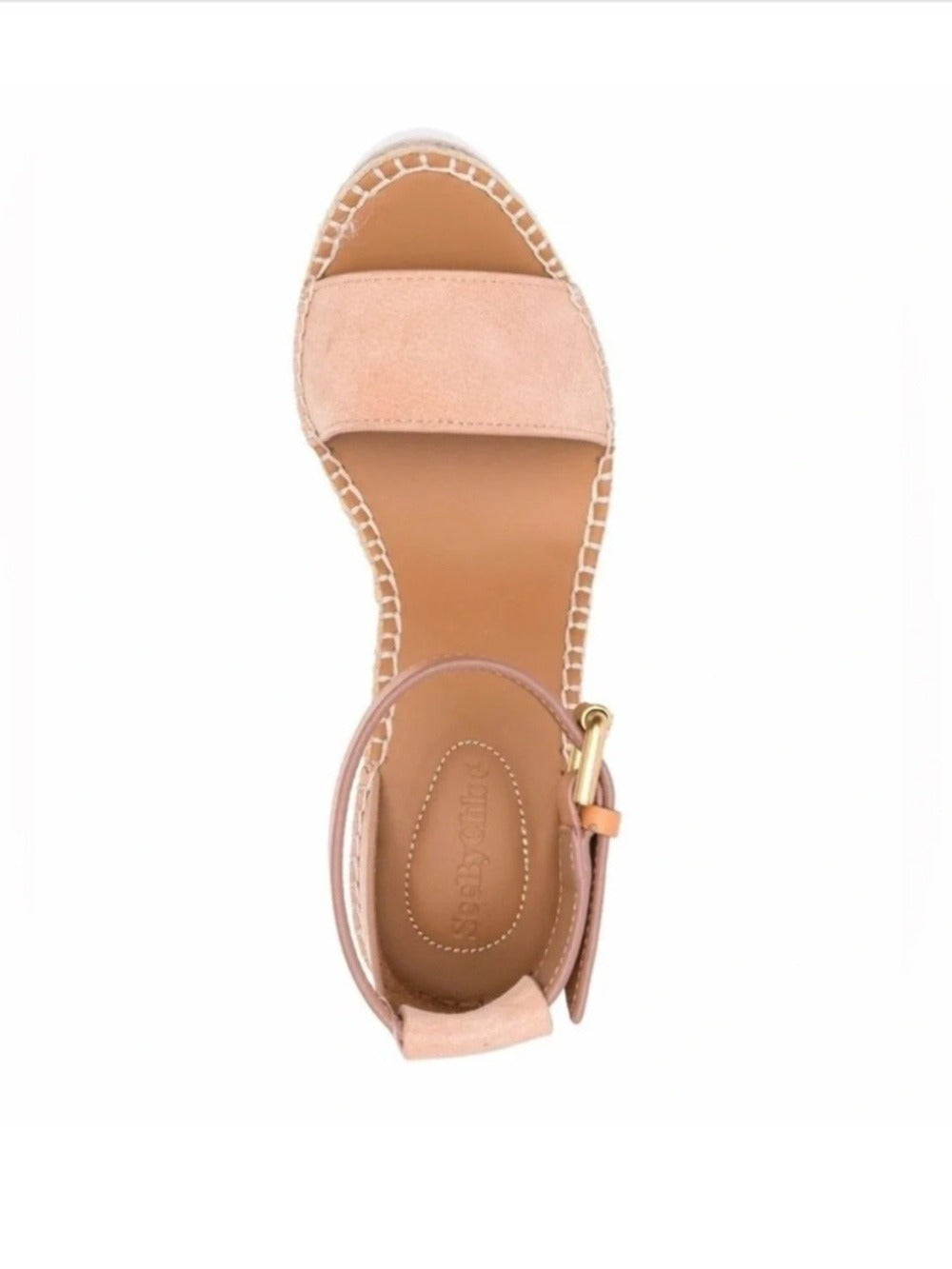 SEE by CHLOÉ Glyn Wedge Espadrille Sandals - 6 🌟 - Image 2