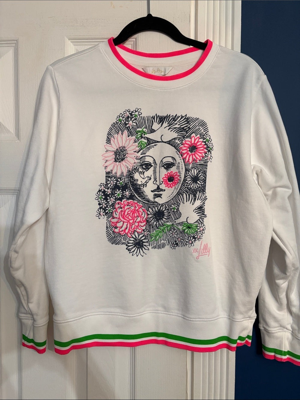 Lilly Pulitzer Ballad Long Sleeve Sweatshirt - size small 🌟 - Image 5
