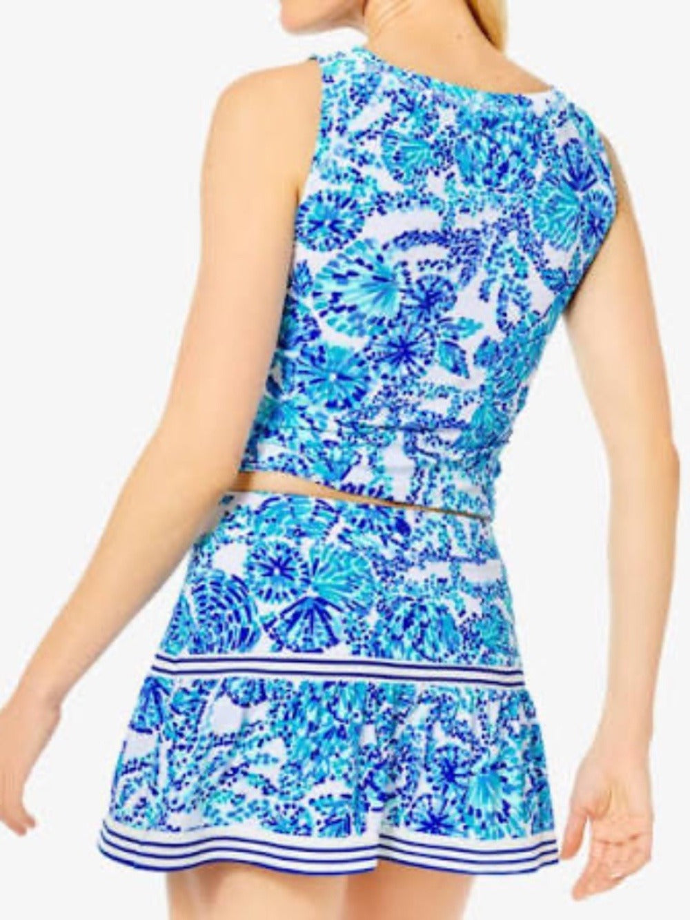 LILLY PULITZER Dara Shell Me 13" Tennis Skort - size small 🌟 - Image 2