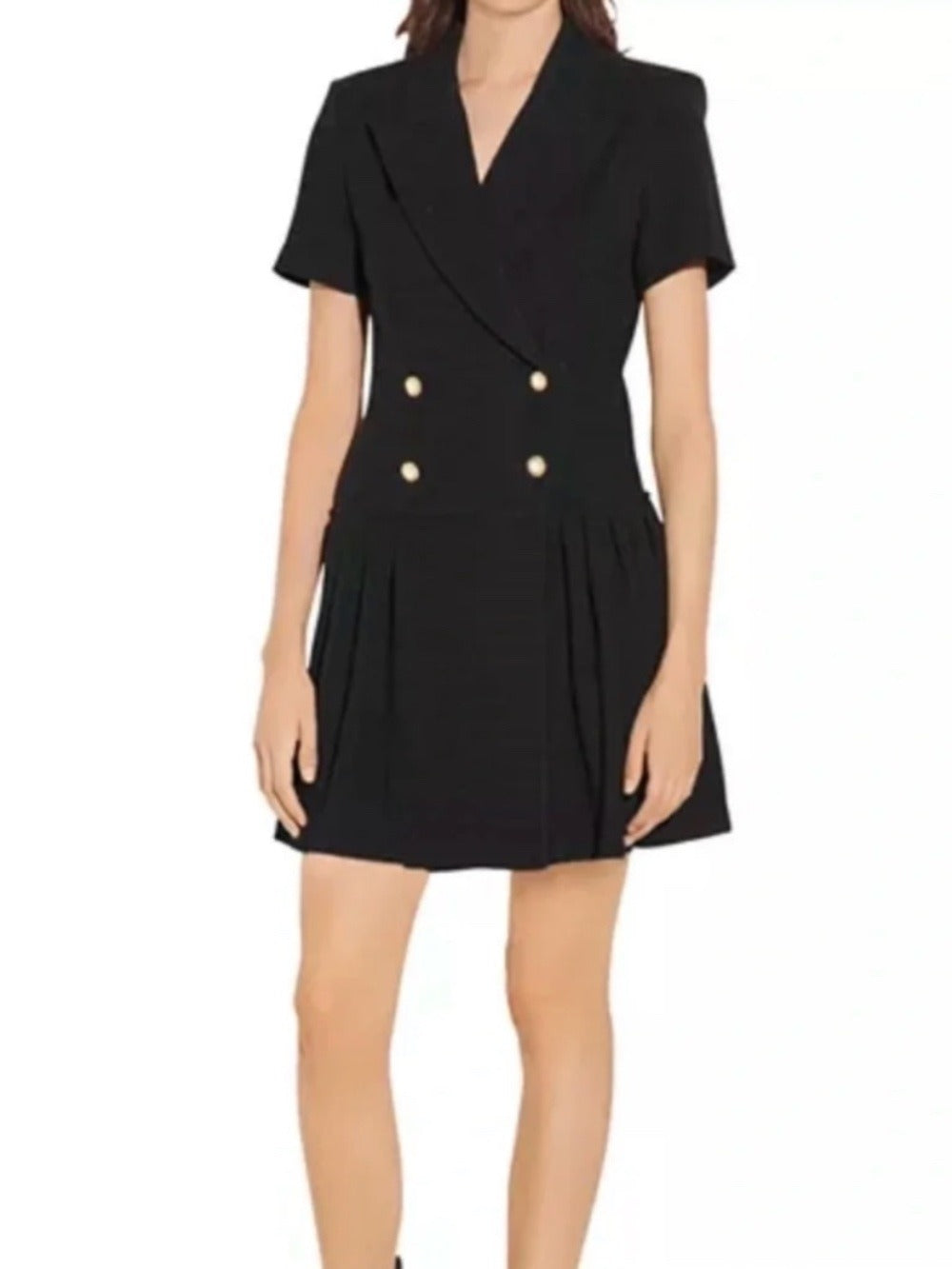 SANDRO Rossa Tweed Mini Dress - 42 (US 10) 🌟 - Image 1