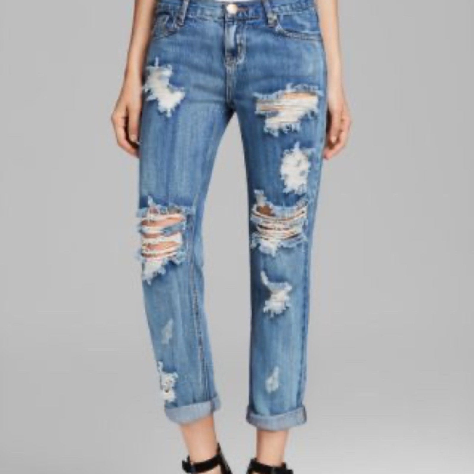 One Teaspoon Awesome Baggies Jeans in Cobain - size 25