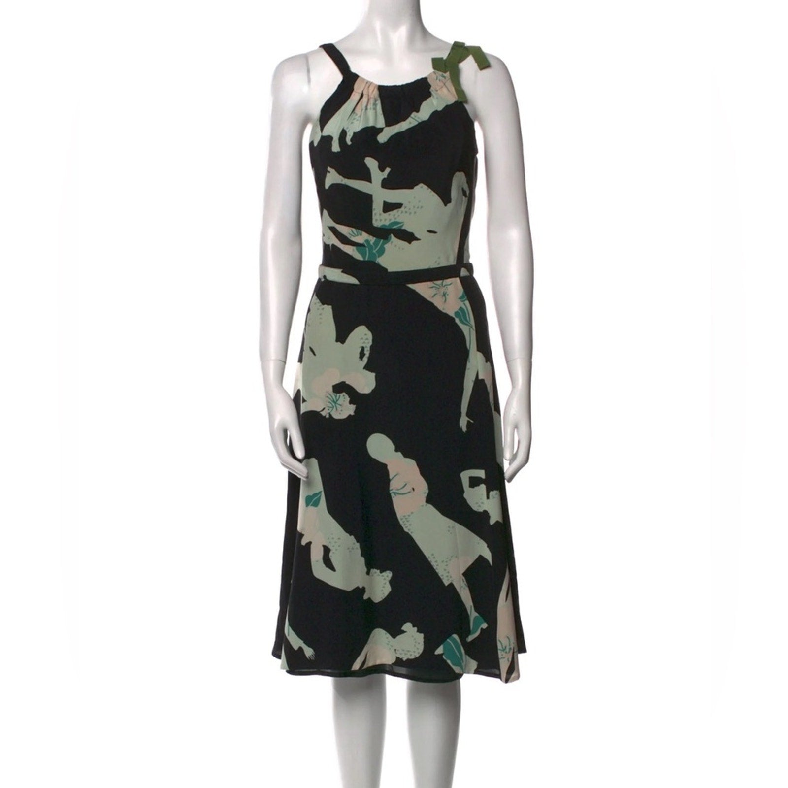 Moschino Silk Midi Length Dress - size 8