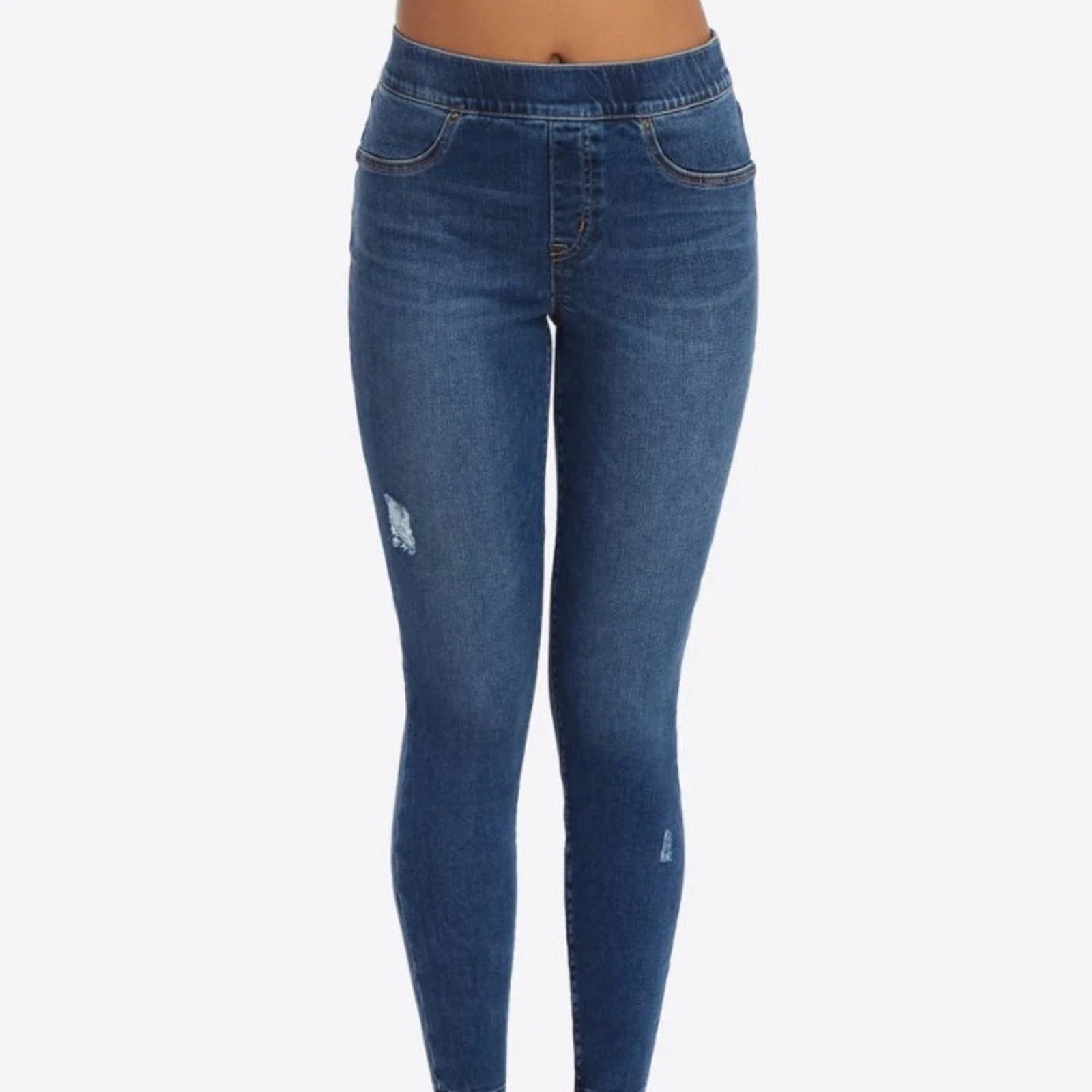SPANX DISTRESSED SKINNY JEANS #20203R - size large