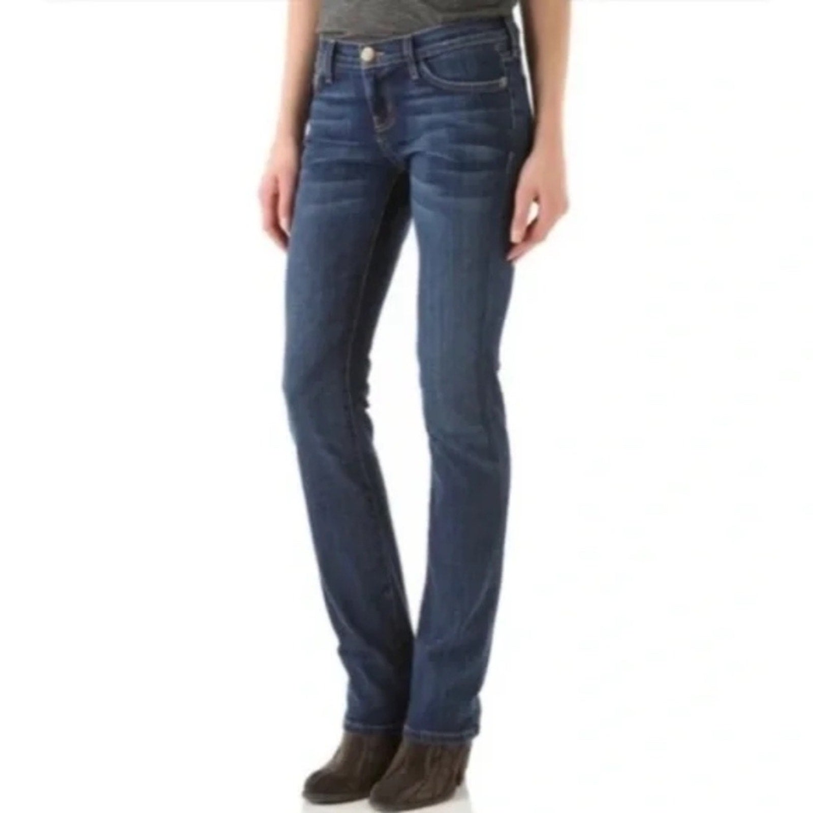 Current/Elliott The Straight Leg Jeans in  Loved - size 26