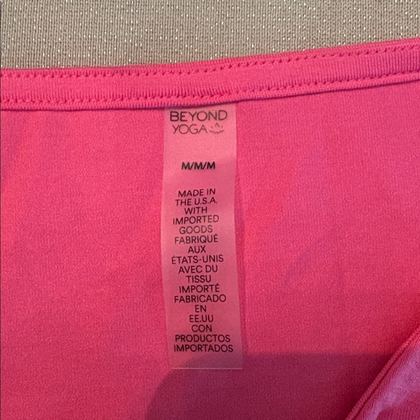 NEW Beyond Yoga Women's Around The World Front Twist Dress - Carnation Pink - M