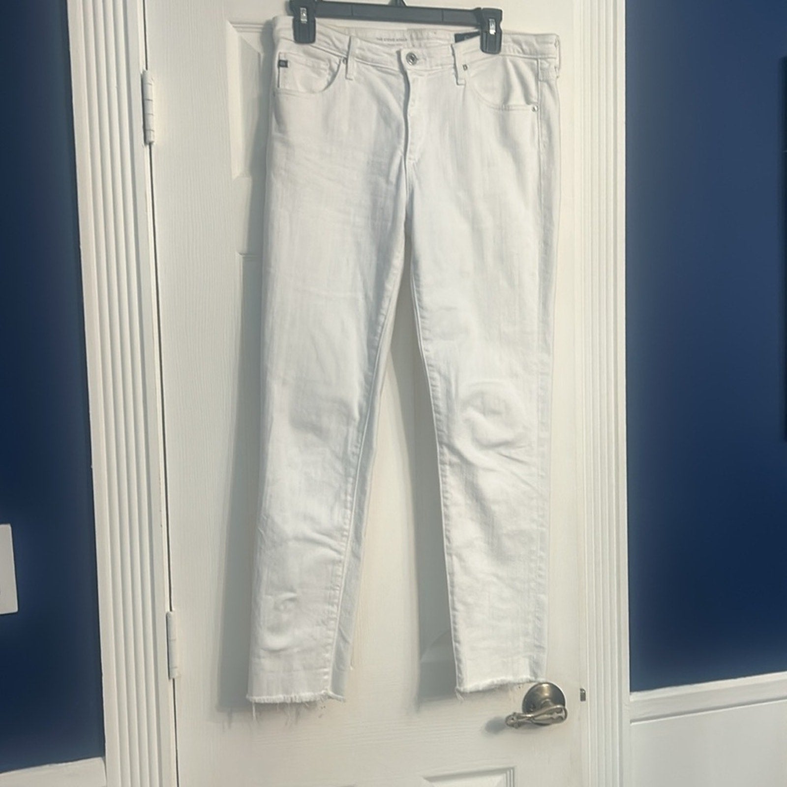AG Adriano Goldschmied The Stevie Ankle Slim Straight Jeans Size 29R