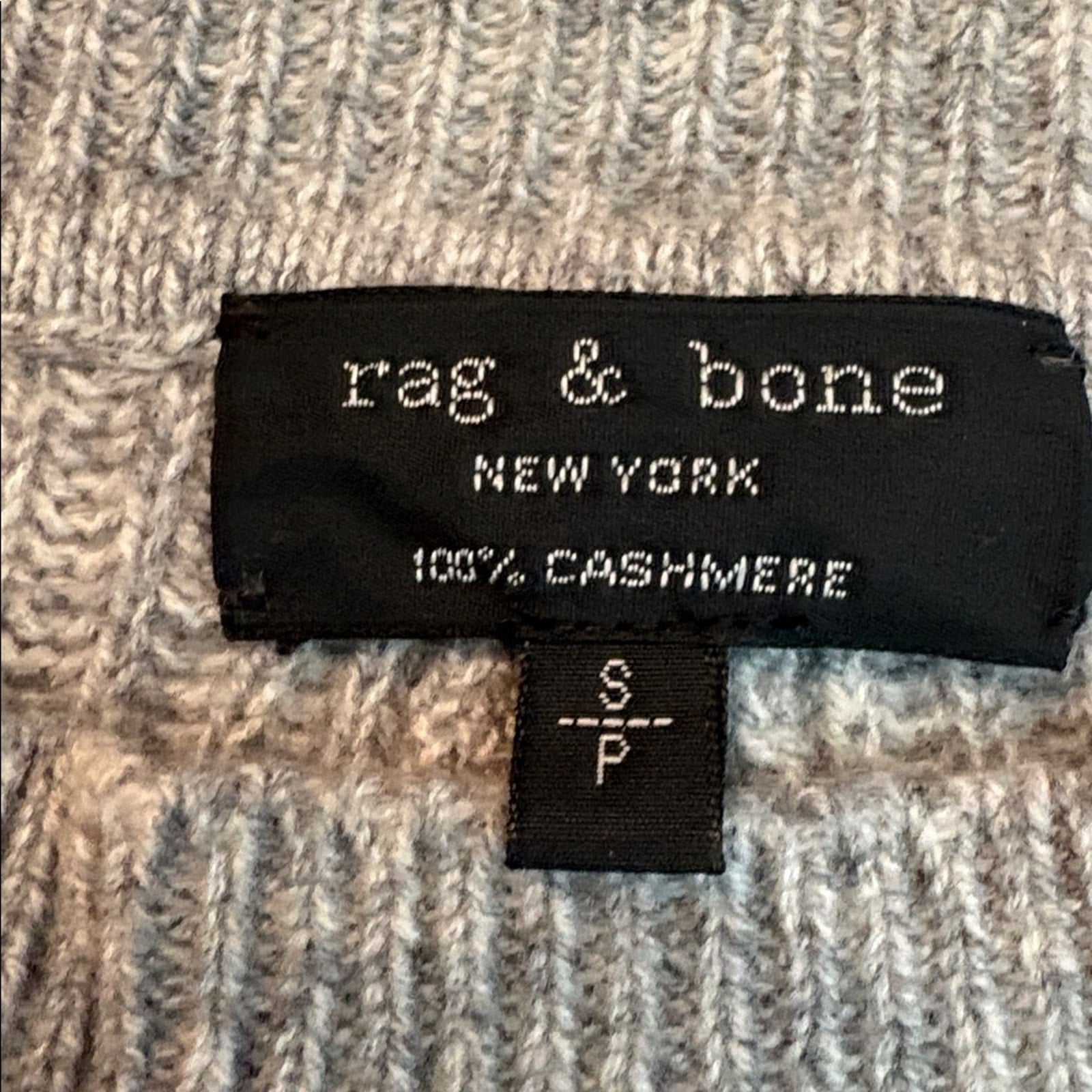 Rag & Bone Women's Pierce Rib-knit Cashmere Sweater Dress - size small - NEW