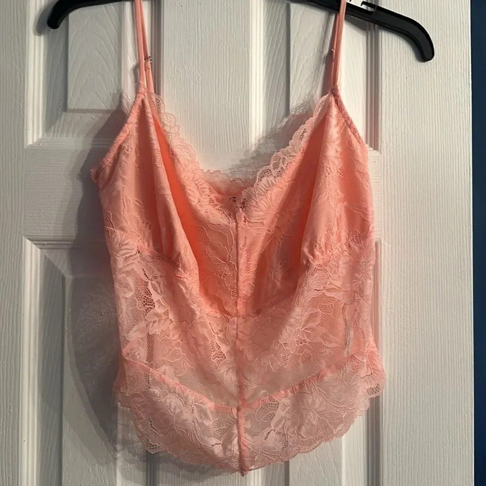 New Free People Heart Eyes Cami Top In Petal Pusher Size L