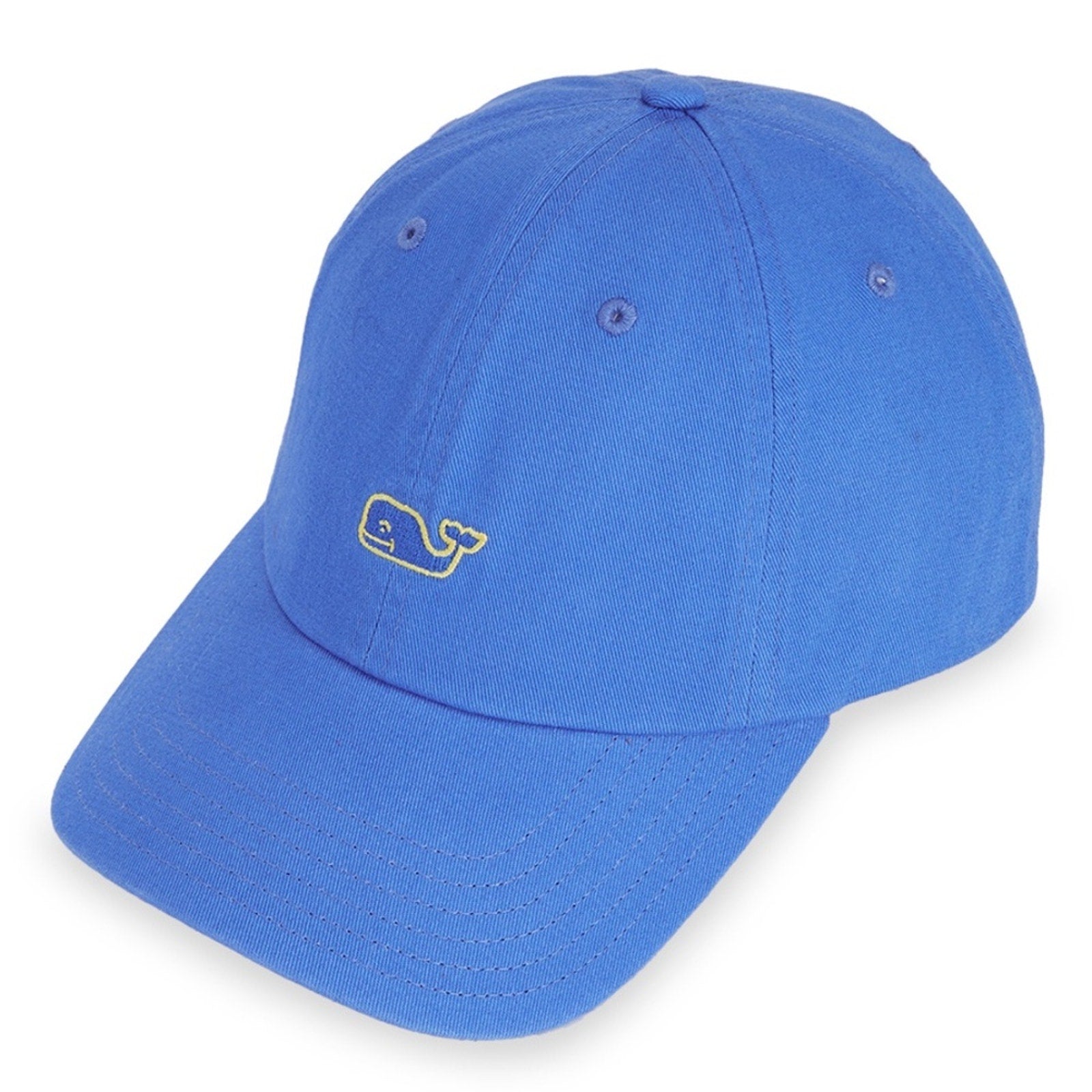 Vineyard Vines Strapback Hat Adult Baseball Cap Blue Embroidered Whale Logo