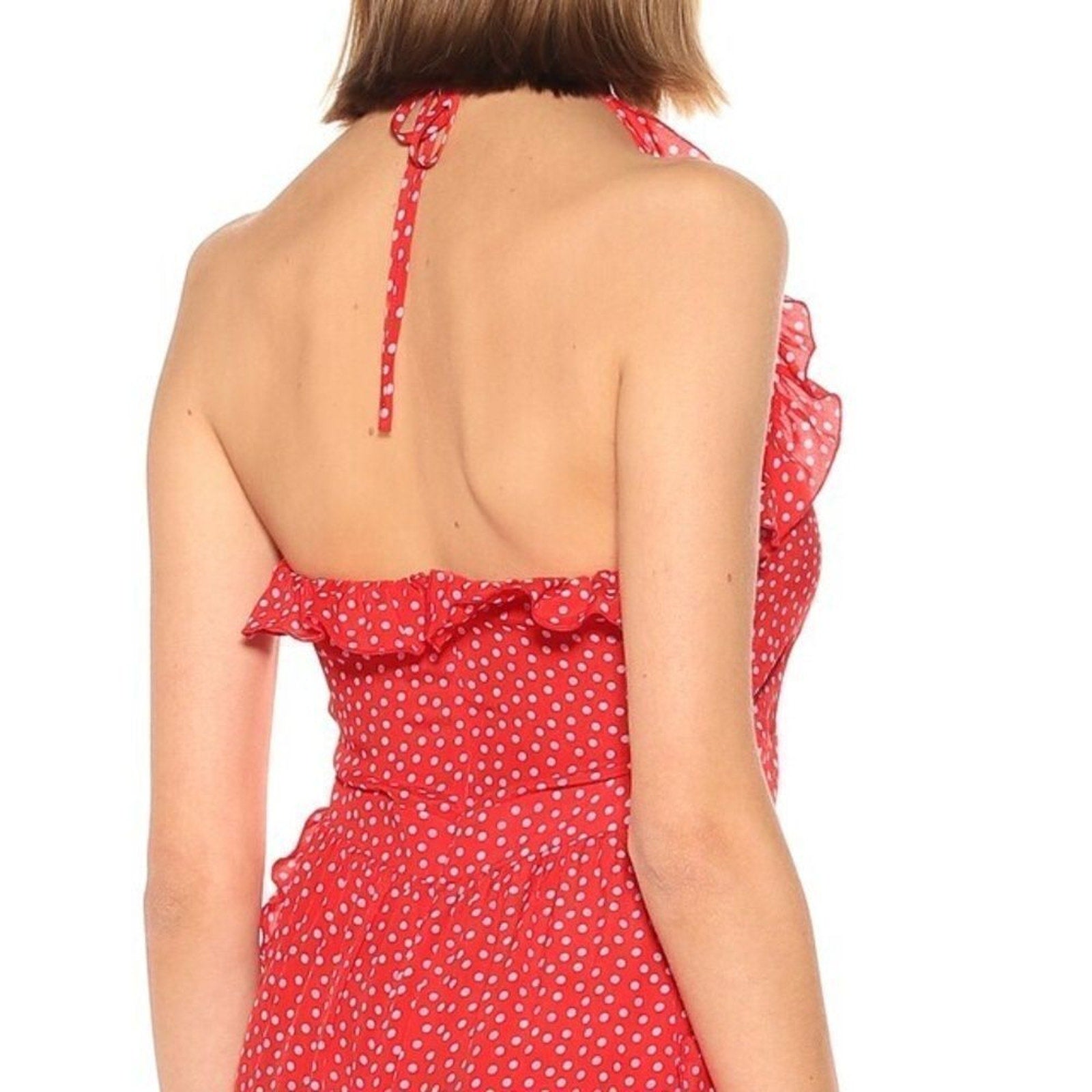 NEW See By Chloe - Polka-dot crêpe midi dress - size 10 (US) / 42 (FR)