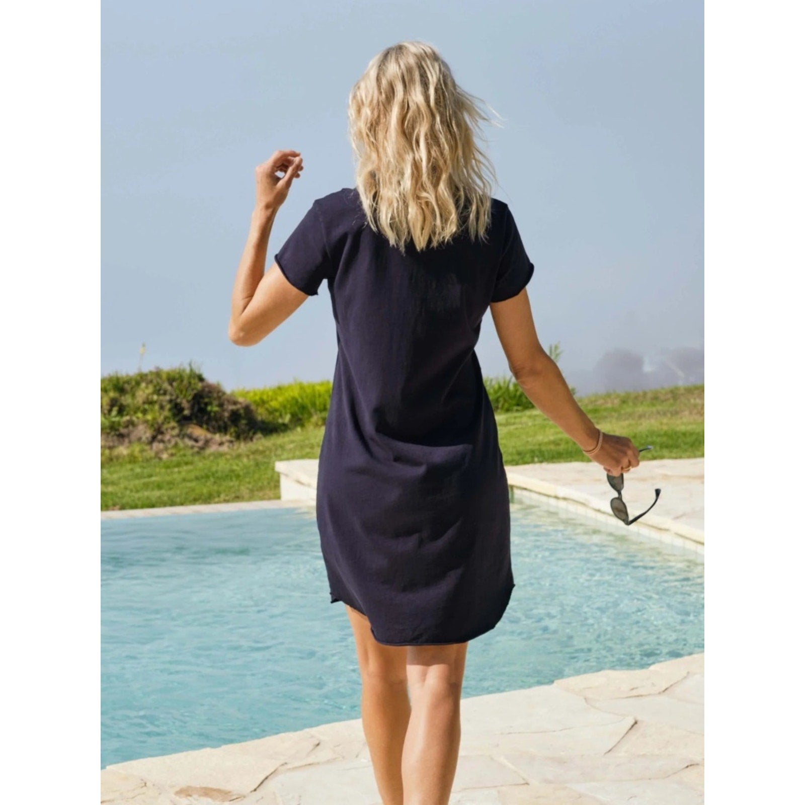Frank & Eileen - Lauren Polo Dress in British Royal Navy - size small - NWT