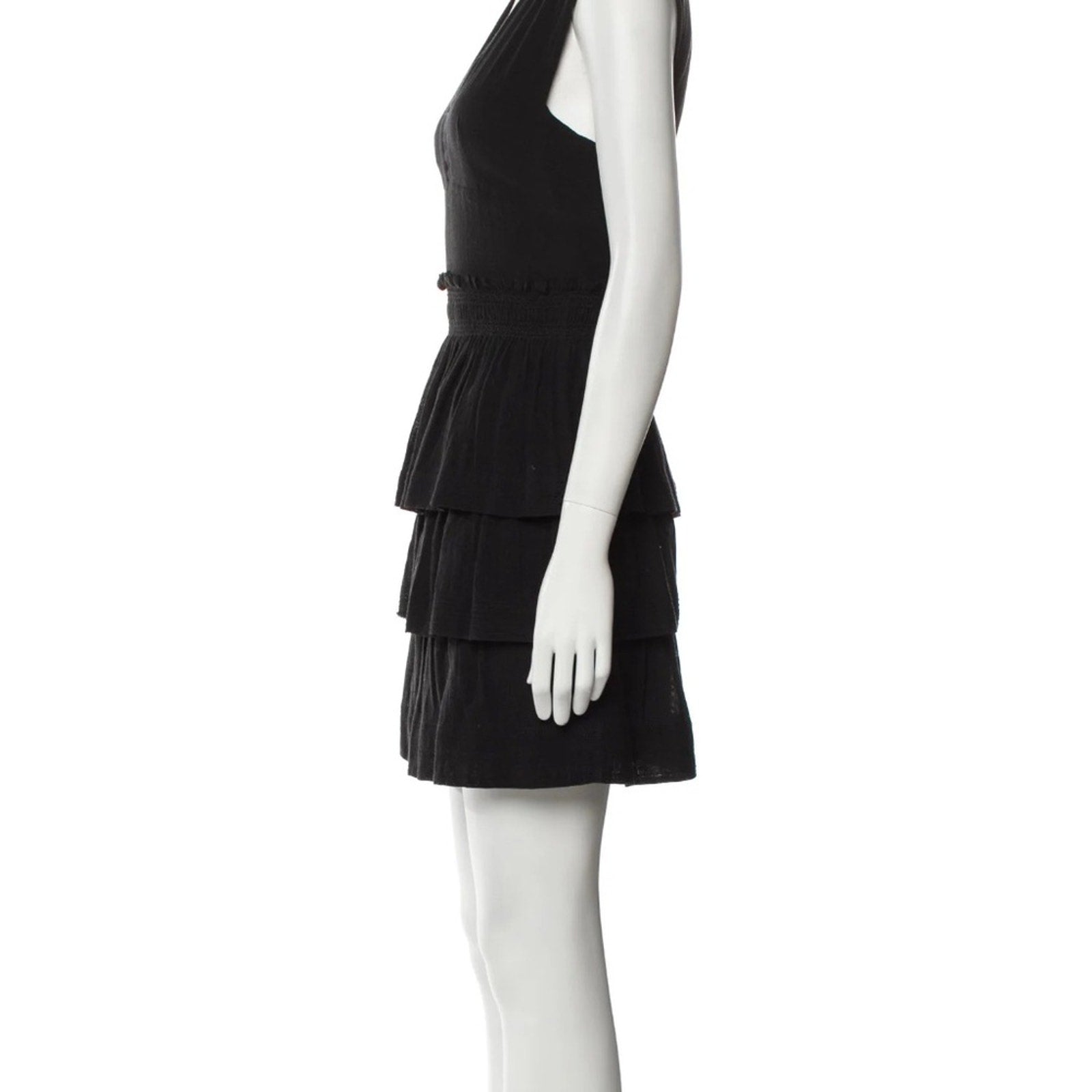 Étoile Isabel Marant V-Neck Mini Dress - Size: XS - US2 - FR34