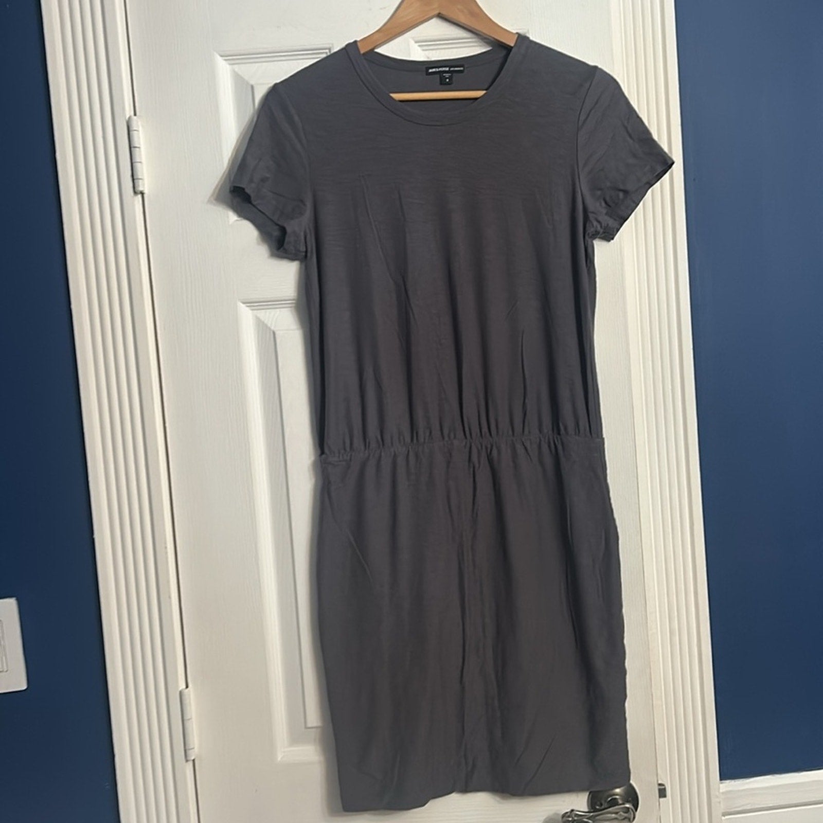 James Perse Blouson T Shirt Dress - size 3 (M/L)